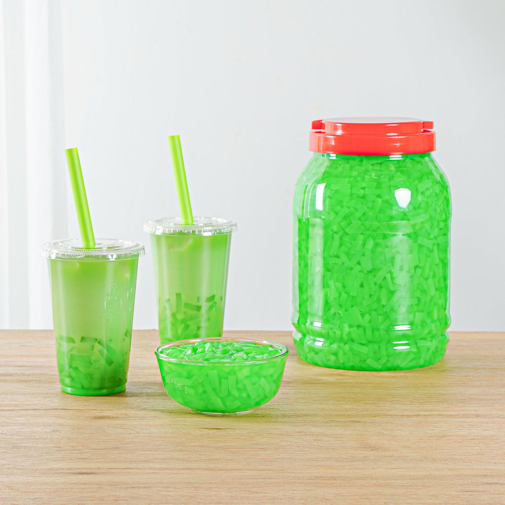Tea Tek 8.8 lb Jelly Topping - Green Apple Coconut - 1 count box