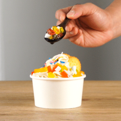 Tea Tek 8.8 lb Jelly Topping - Mango Coconut - 1 count box