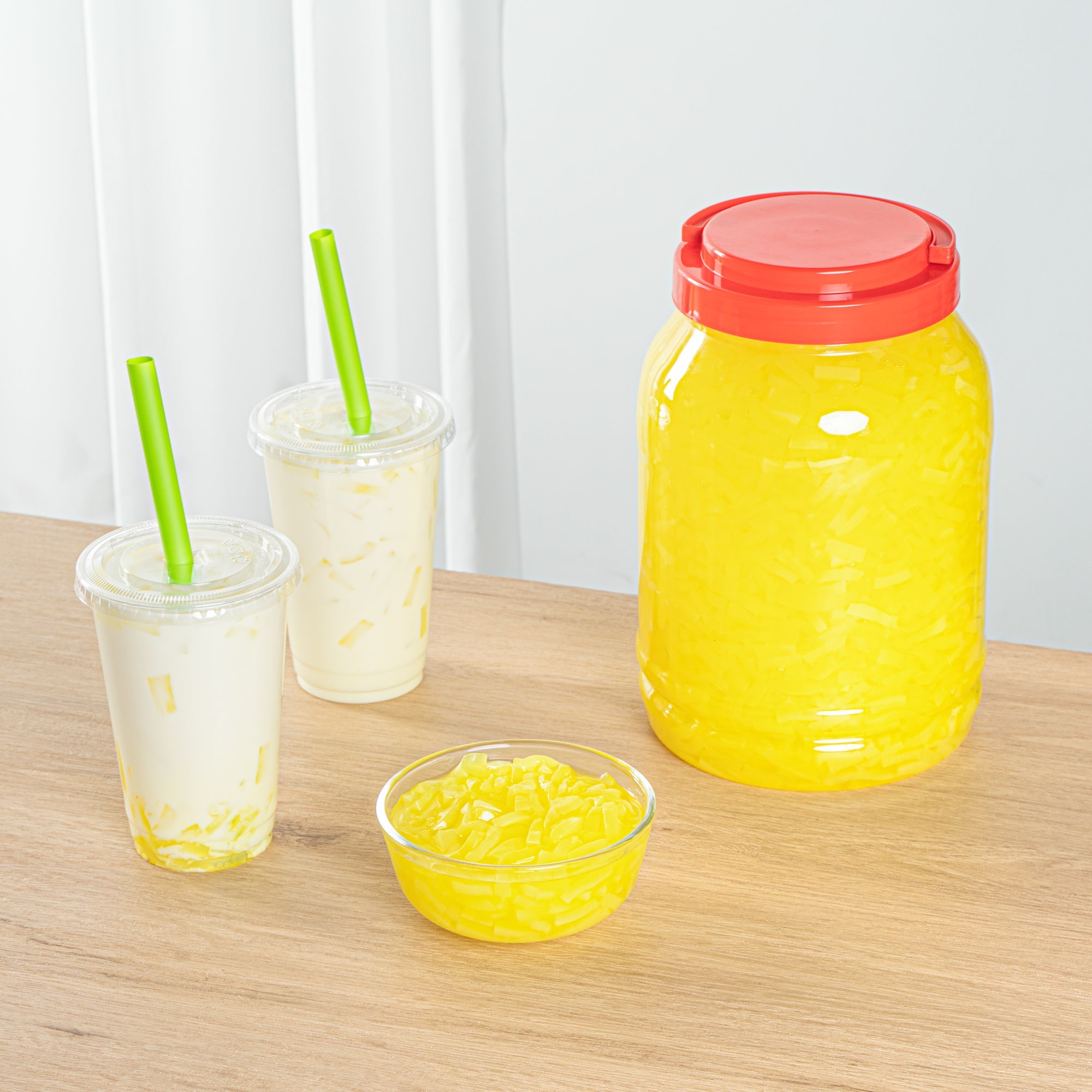 Tea Tek 8.8 lb Jelly Topping - Mango Coconut - 4 count box