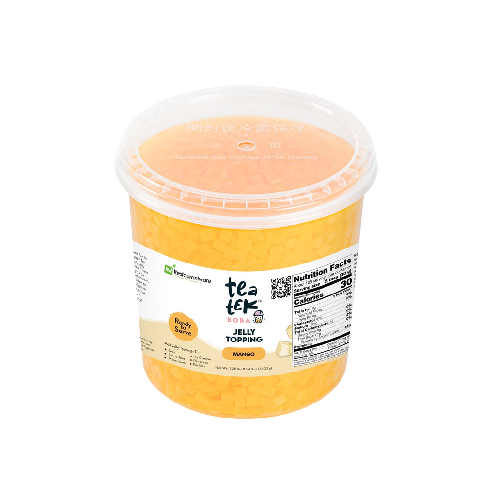 Tea Tek 7.28 lb Jelly Topping - Mango - 1 count box