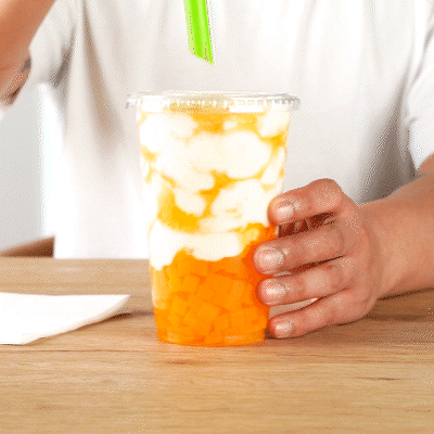 Tea Tek 7.28 lb Jelly Topping - Mango - 1 count box