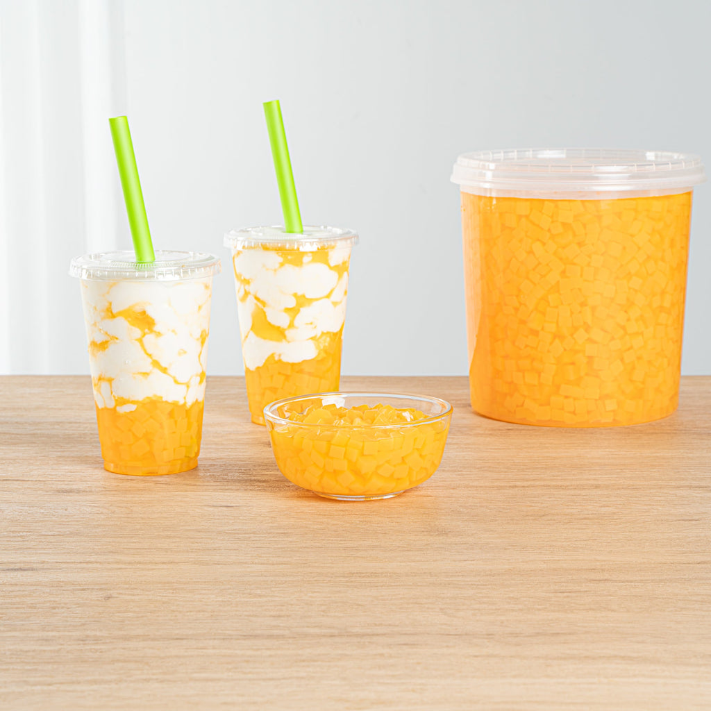 Tea Tek 7.28 lb Jelly Topping - Mango - 4 count box