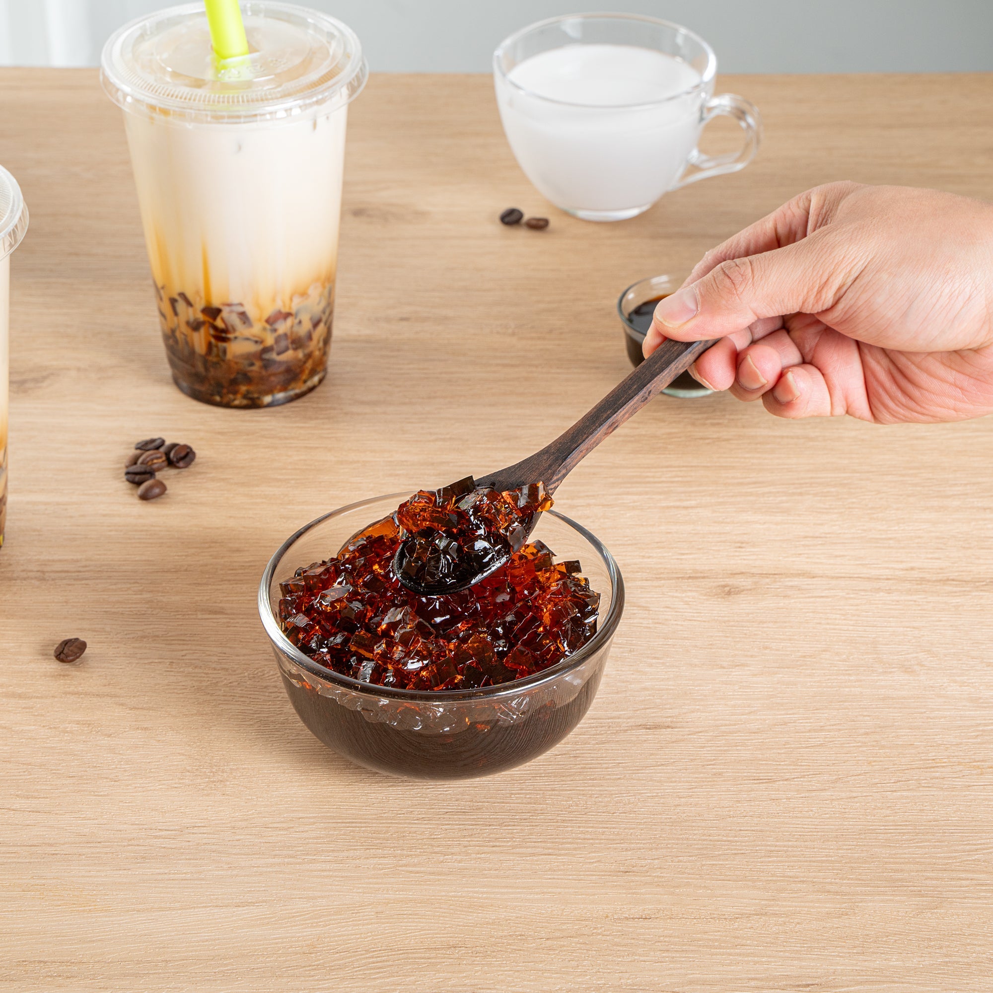 Tea Tek 7.28 lb Jelly Topping - Coffee - 1 count box