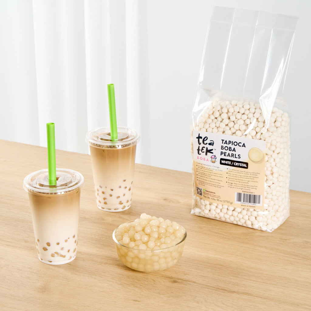 Tea Tek 6 lb Tapioca Boba Pearls - 6 count box