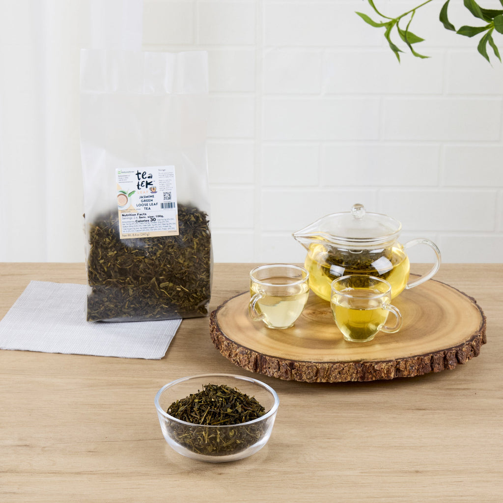 Tea Tek 8.4 oz Jasmine Green Loose Leaf Tea - 1 count box