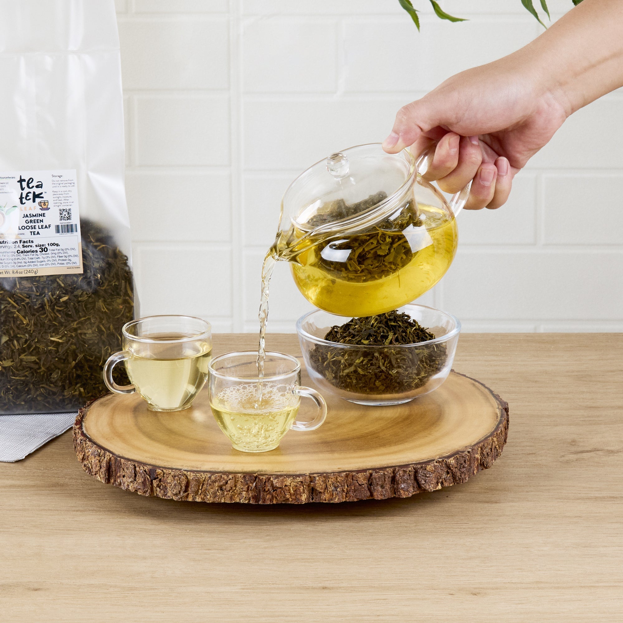 Tea Tek 8.4 oz Jasmine Green Loose Leaf Tea - 1 count box