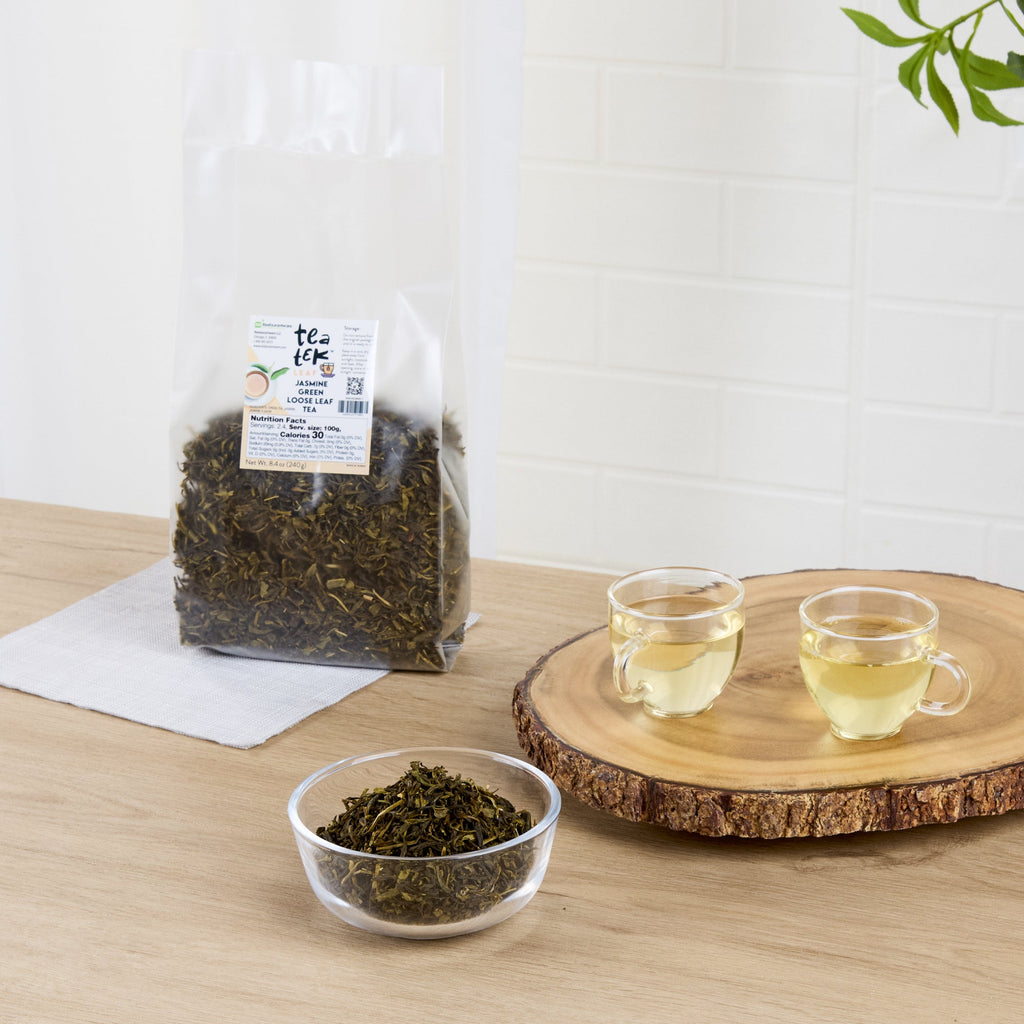 Tea Tek 8.4 oz Jasmine Green Loose Leaf Tea - 1 count box