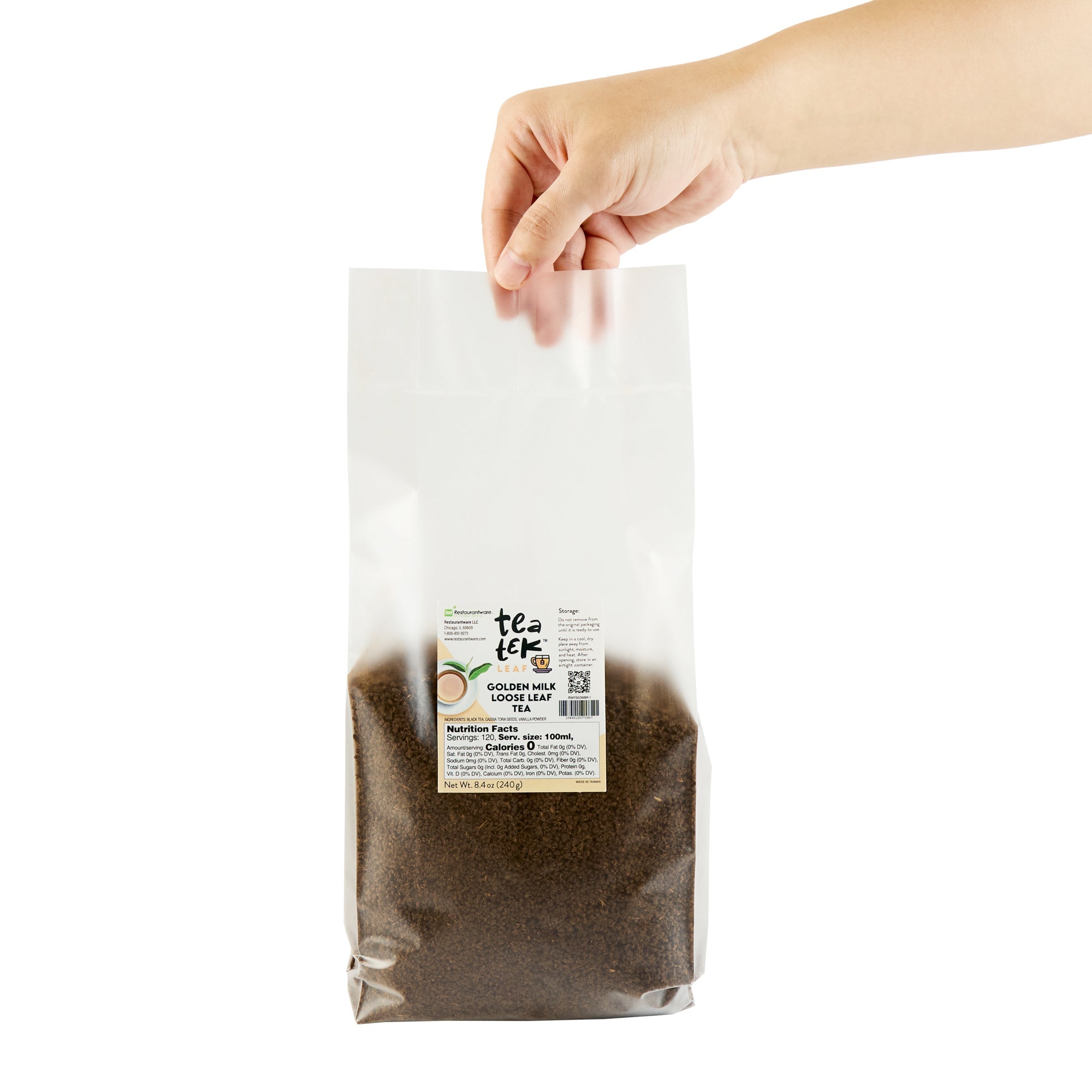 Tea Tek 8.4 oz Golden Milk Loose Leaf Tea - 1 count box