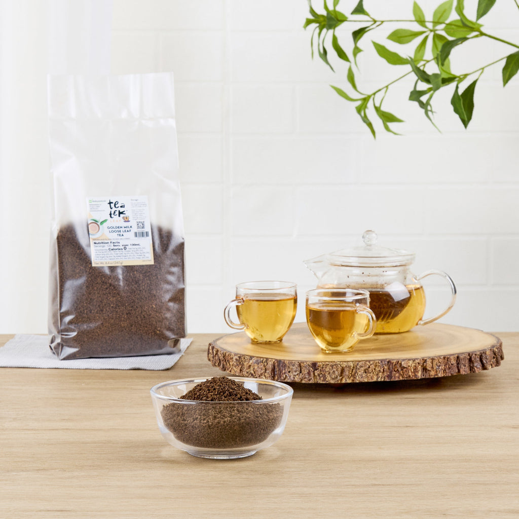 Tea Tek 8.4 oz Golden Milk Loose Leaf Tea - 1 count box