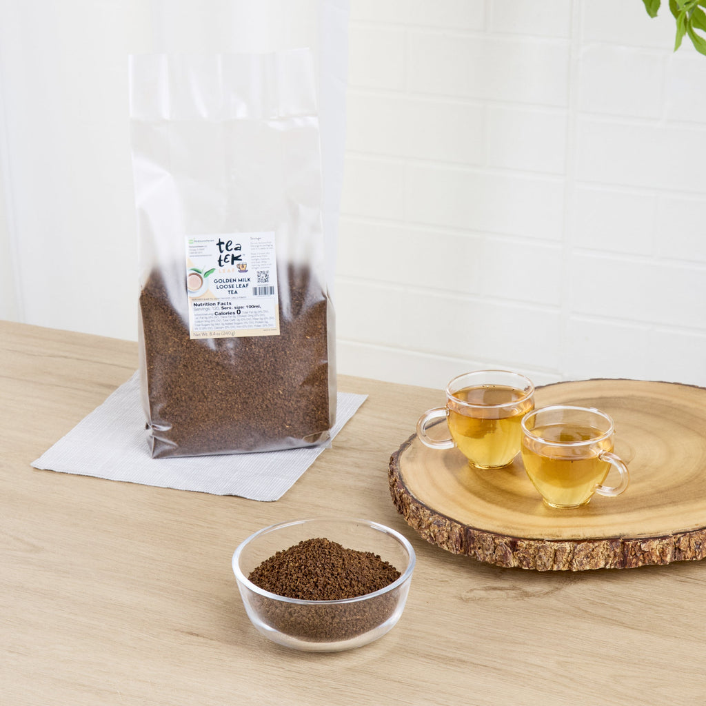 Tea Tek 8.4 oz Golden Milk Loose Leaf Tea - 1 count box