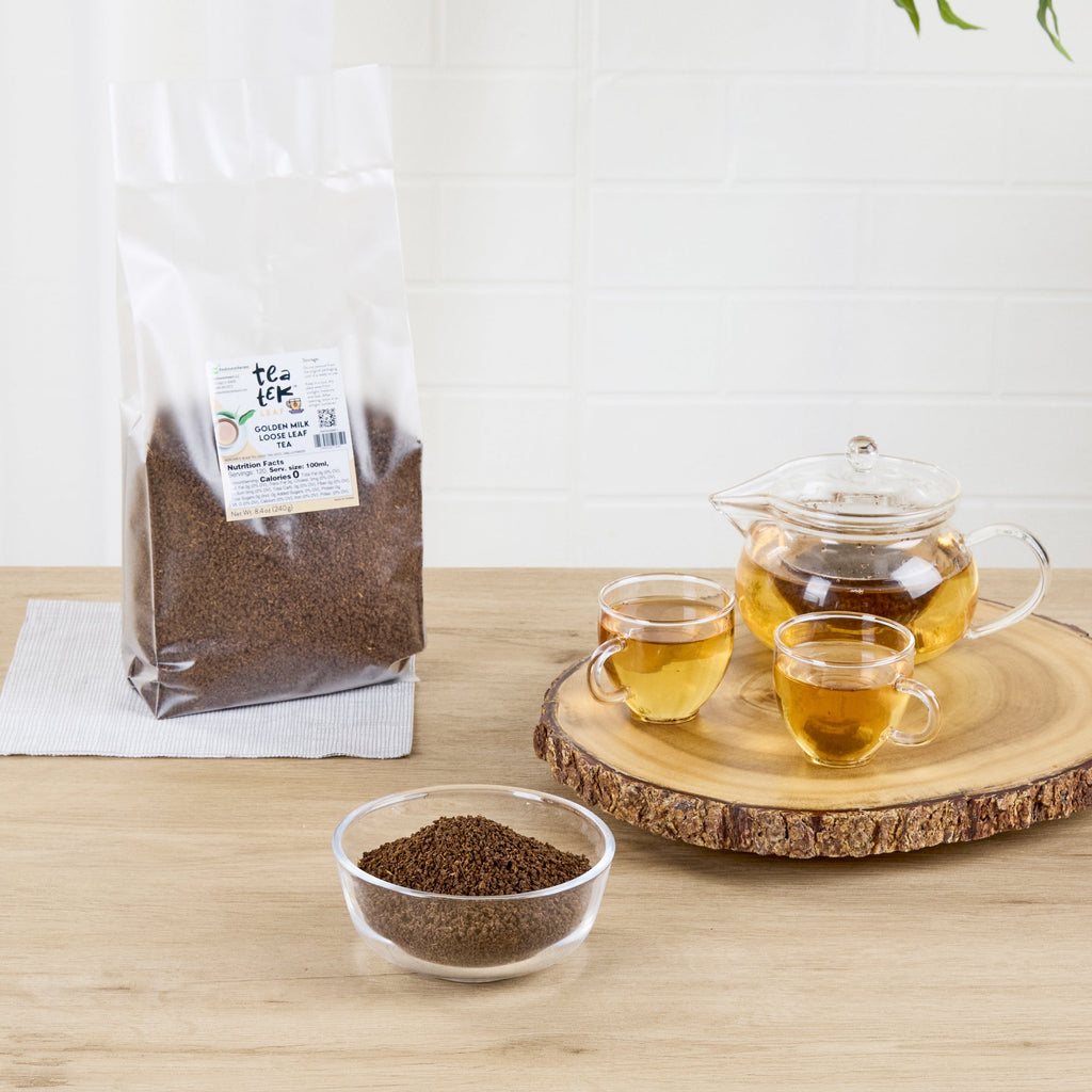 Tea Tek 8.4 oz Golden Milk Loose Leaf Tea - 1 count box