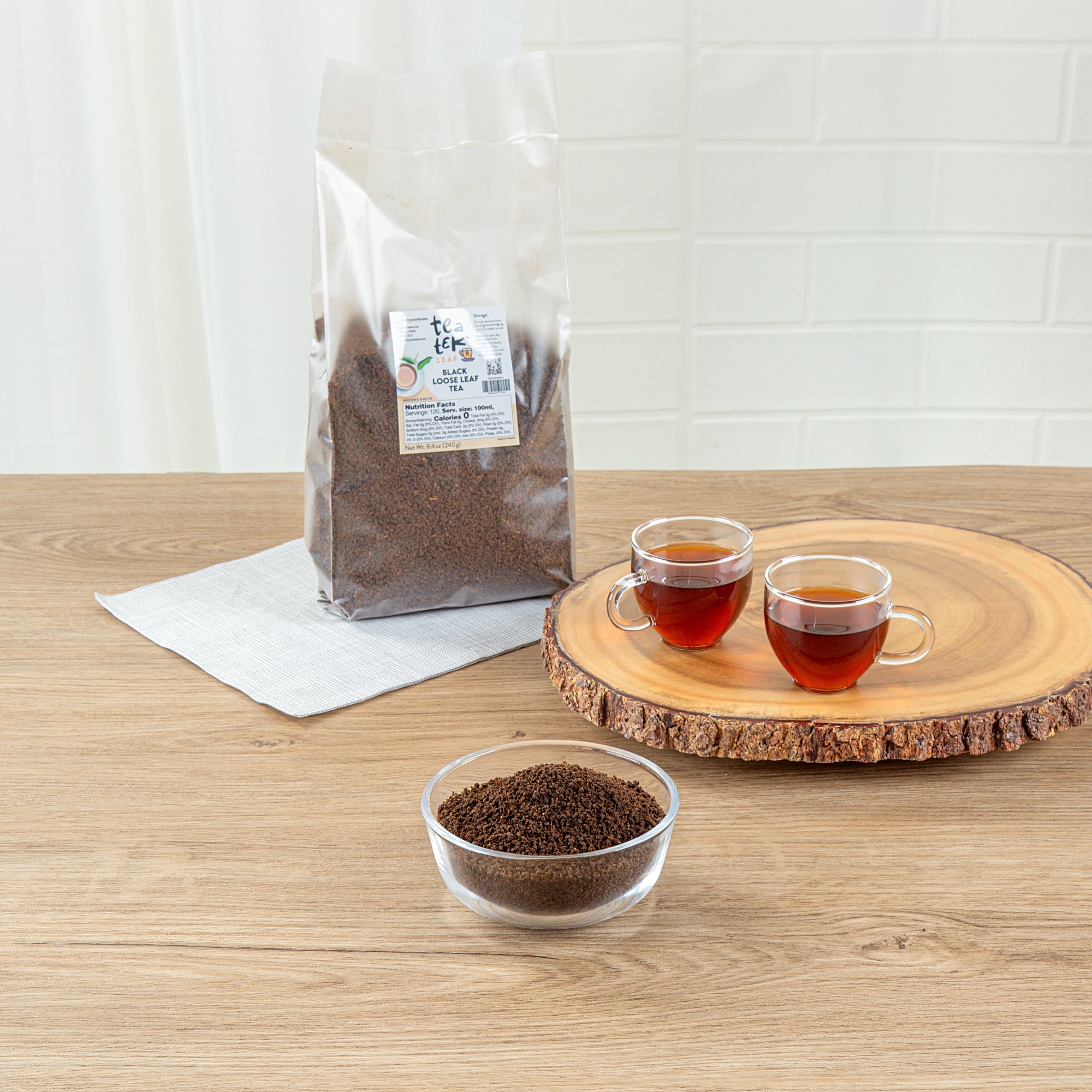 Tea Tek 8.4 oz Black Loose Leaf Tea - 1 count box