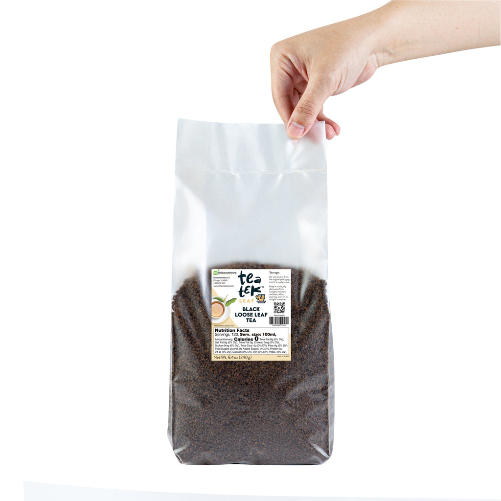 Tea Tek 8.4 oz Black Loose Leaf Tea - 25 count box