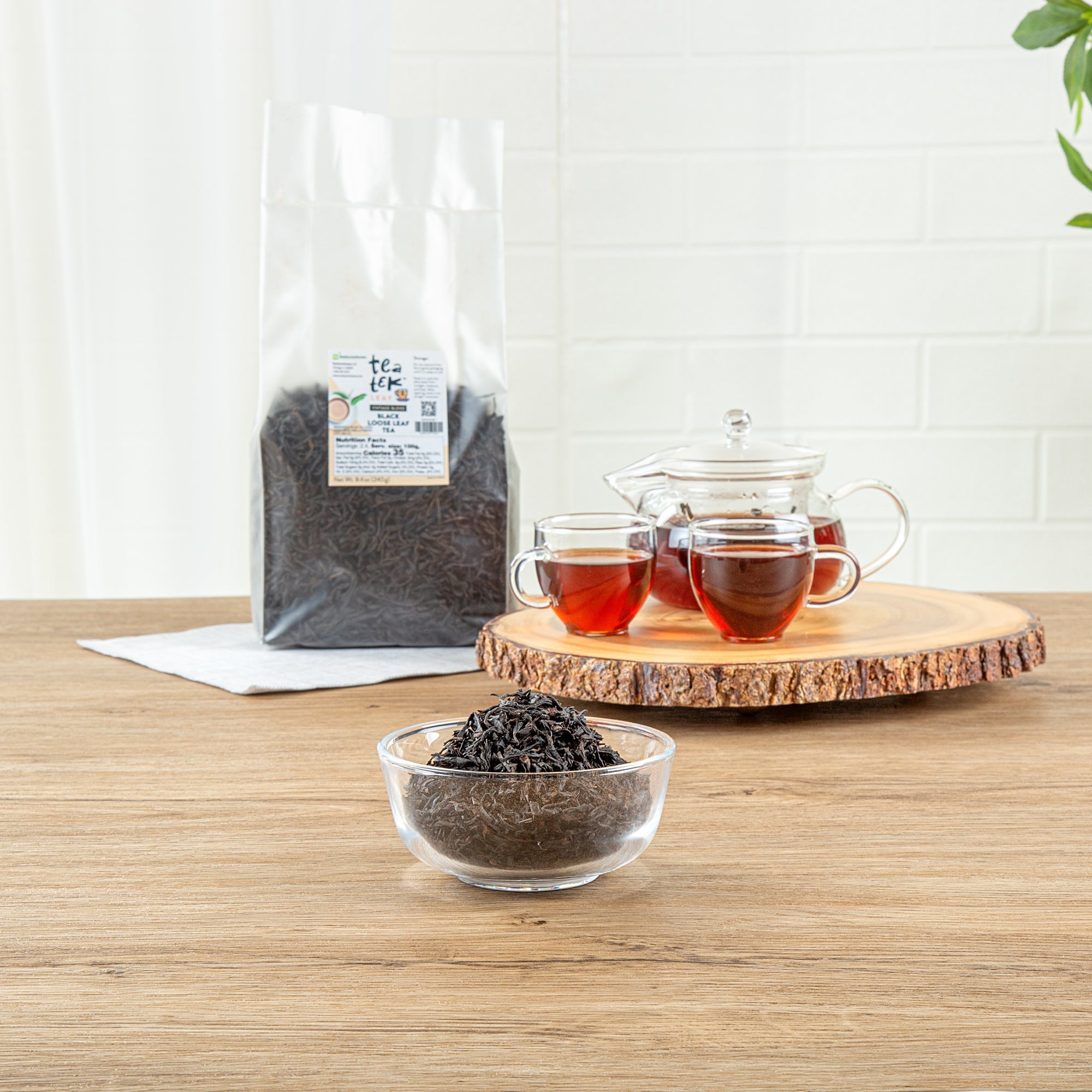 Tea Tek 8.4 oz Black Loose Leaf Tea - Vintage Blend - 1 count box