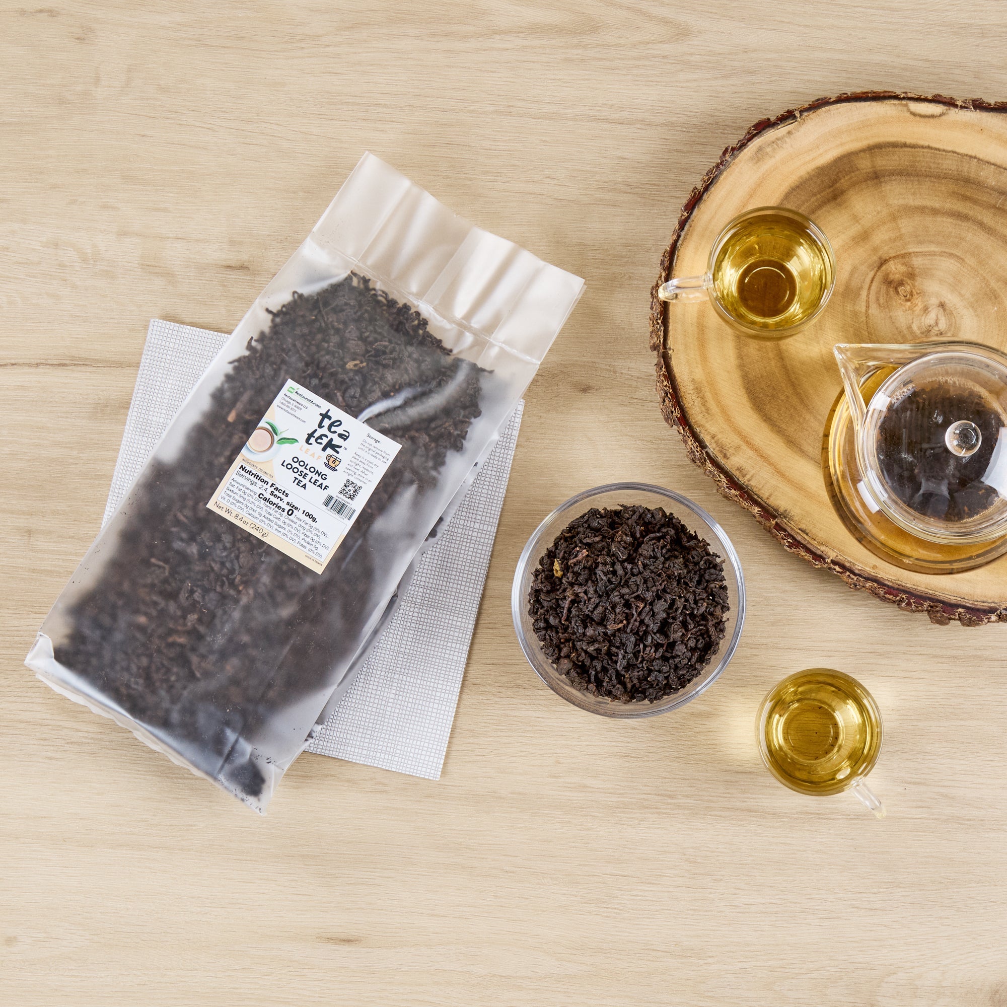 Tea Tek 8.4 oz Oolong Loose Leaf Tea - 1 count box