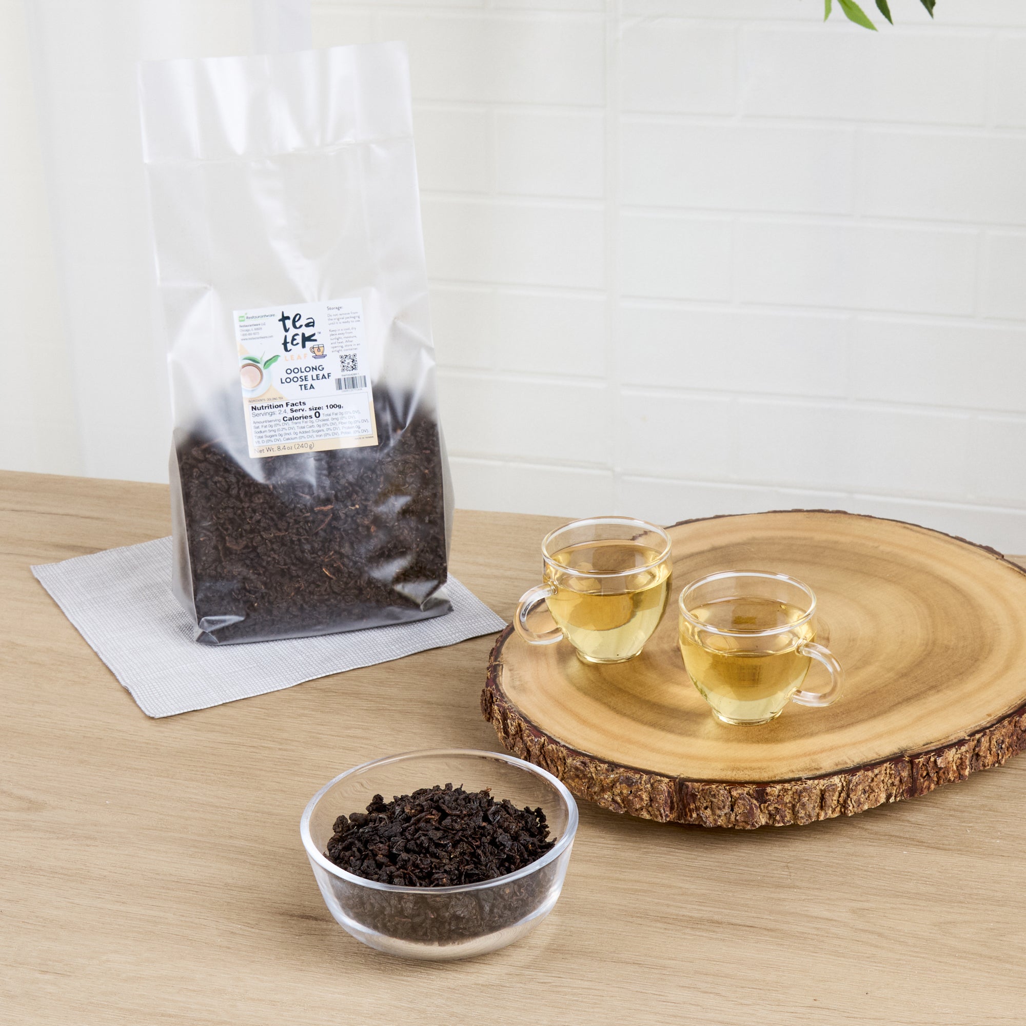 Tea Tek 8.4 oz Oolong Loose Leaf Tea - 25 count box