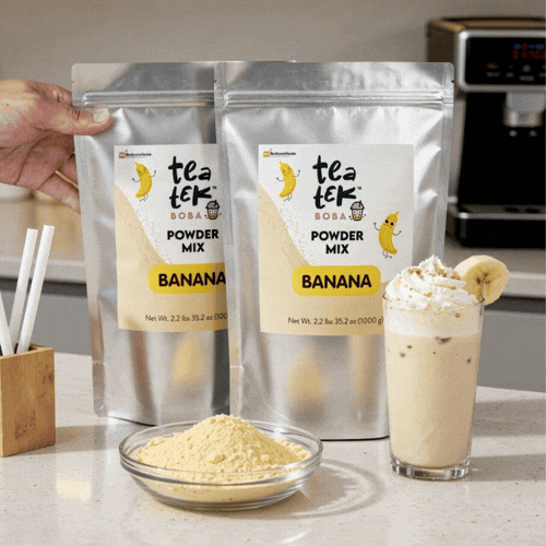 Tea Tek 35 oz Banana Powder Mix - 1 count box