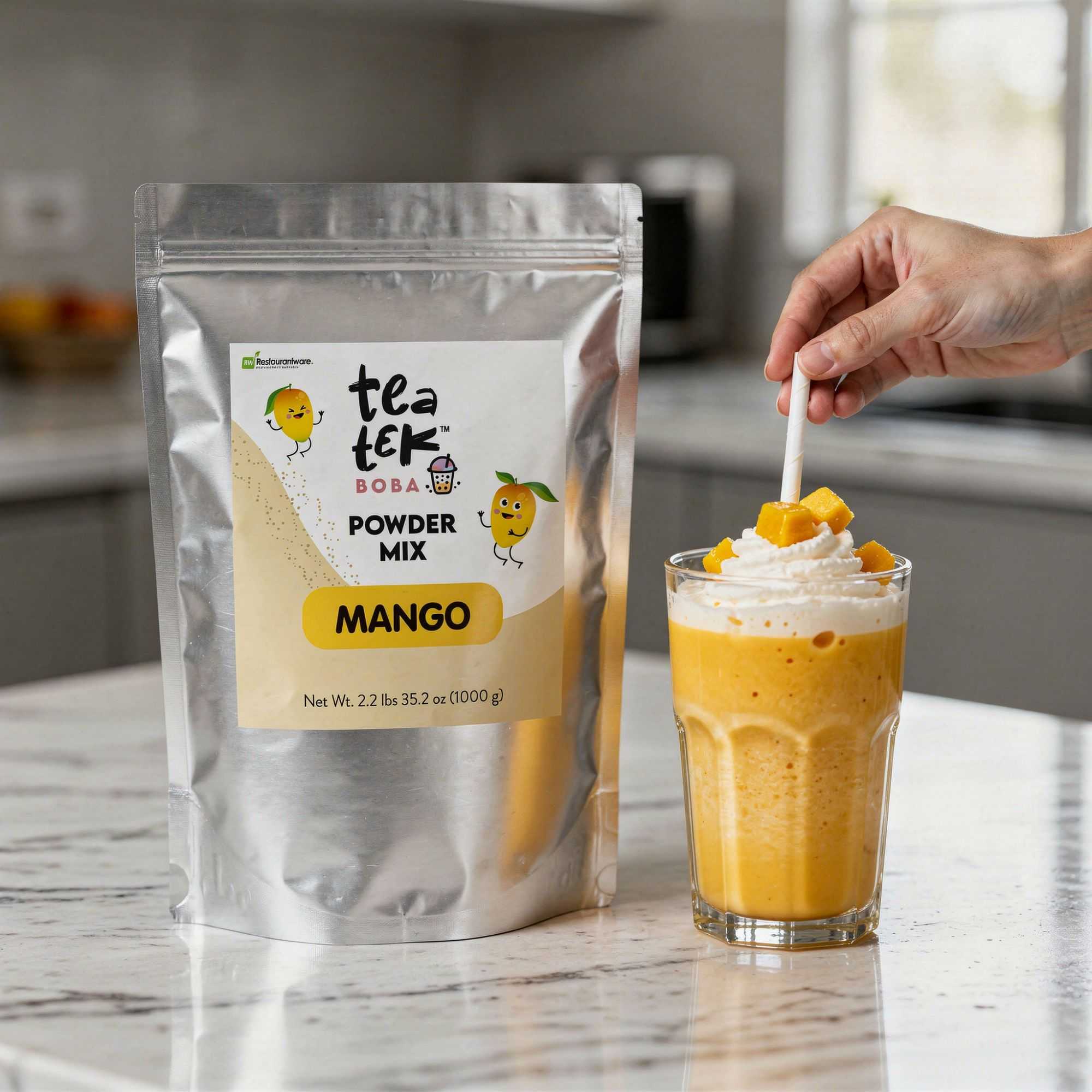 Tea Tek 35 oz Mango Powder Mix - 1 count box