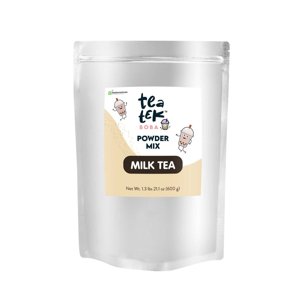 Tea Tek 21.1 oz Milk Tea Powder Mix - 12 count box