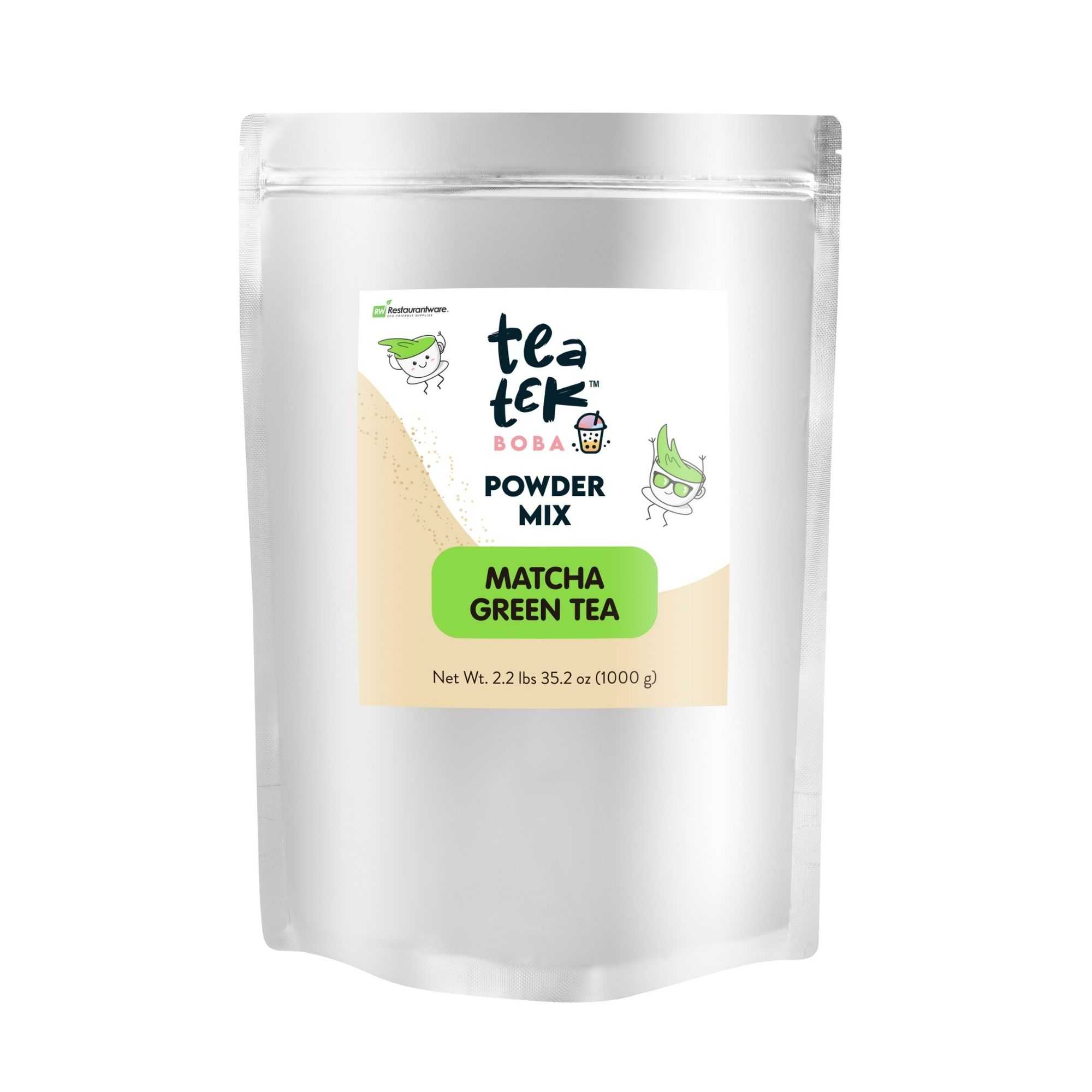 Tea Tek 35.2 oz Matcha Green Tea Powder Mix - 10 count box