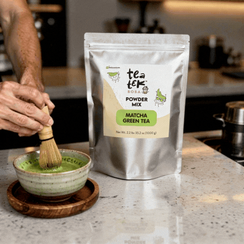 Tea Tek 35.2 oz Matcha Green Tea Powder Mix - 10 count box