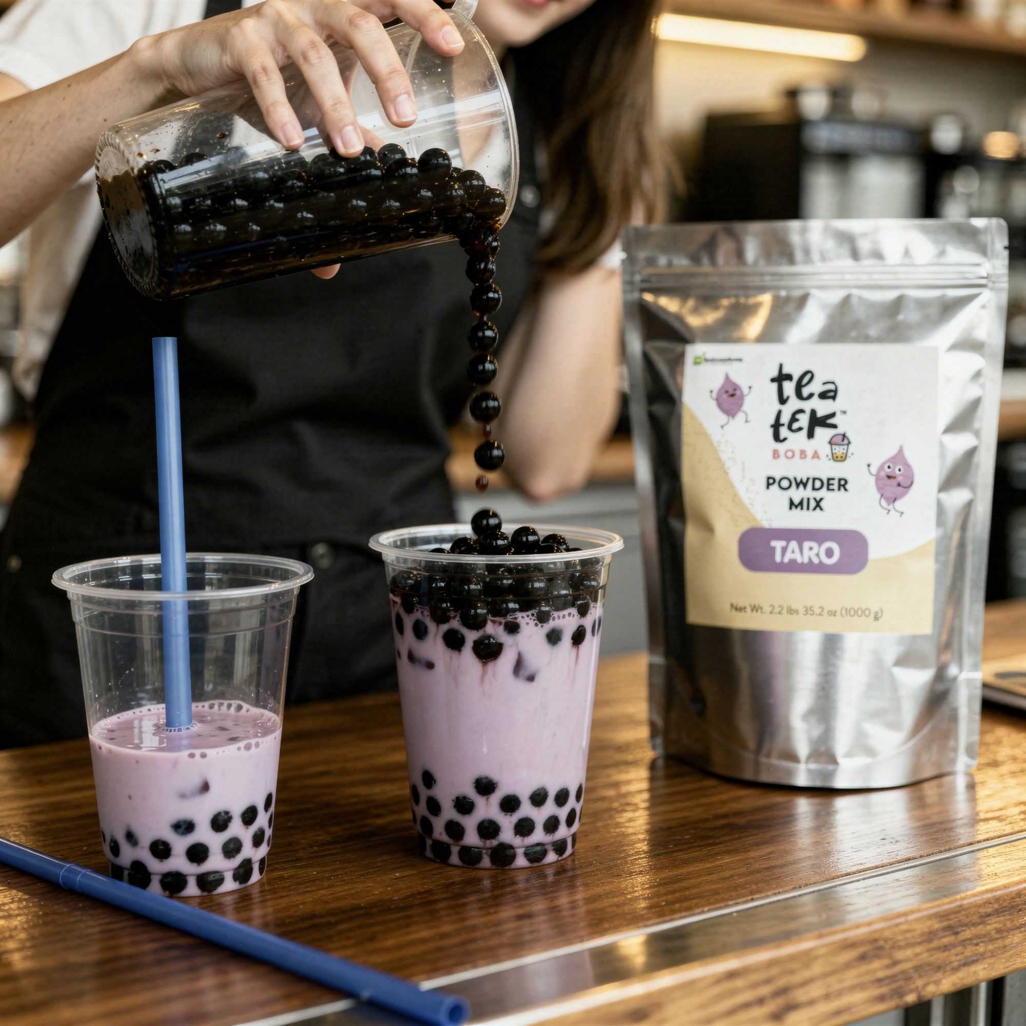 Tea Tek 35.2 oz Taro Powder Mix - 1 count box