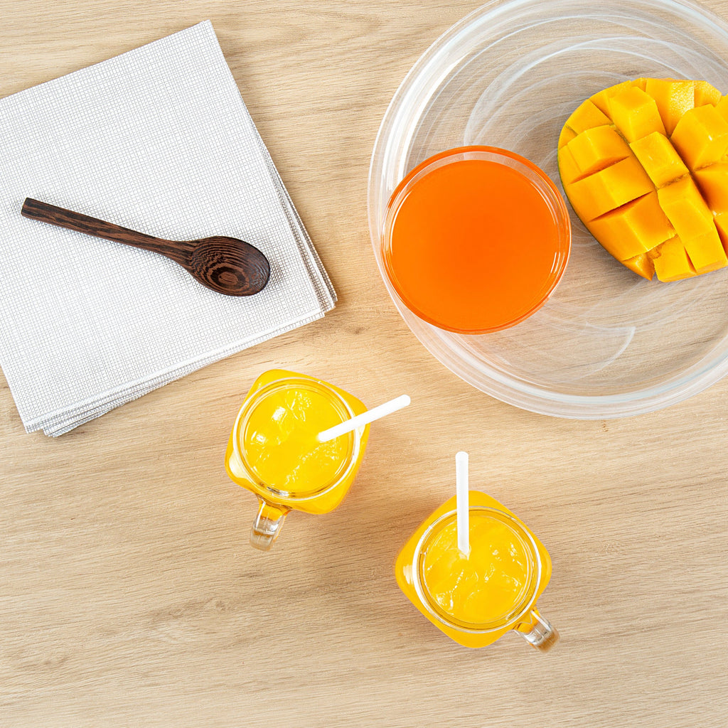 Tea Tek 64 fl. oz Mango Concentrated Syrup - 6 count box