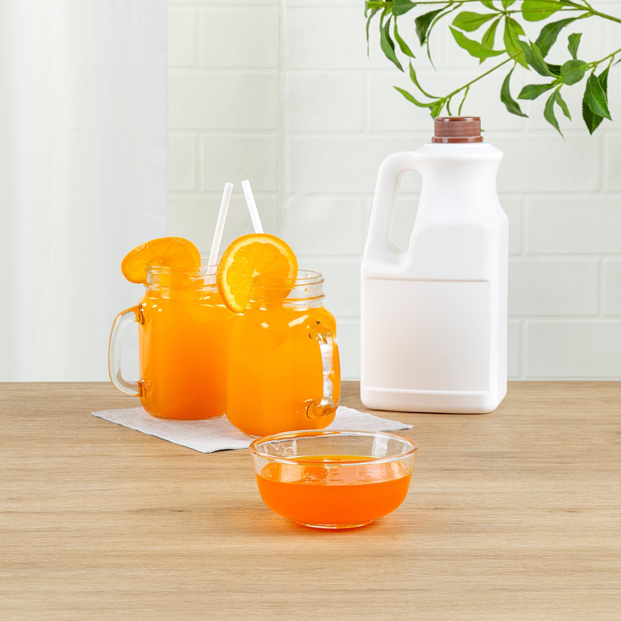 Tea Tek 64 fl. oz Orange Concentrated Syrup - 1 count box