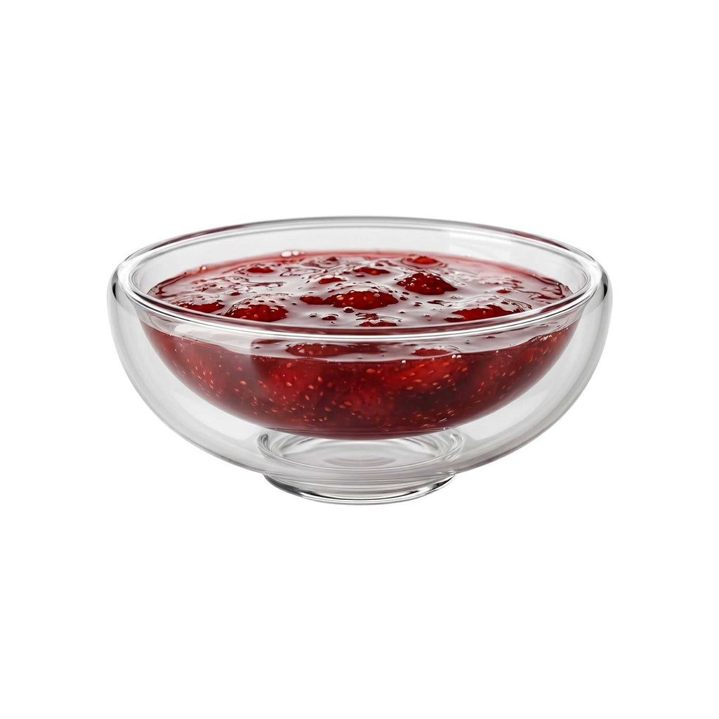 Forma Professional 1 oz Round Glass Amuse Bouche Tasting Cup - Double Wall - 2 3/4" x 2 3/4" x 1 1/4" - 10 count box