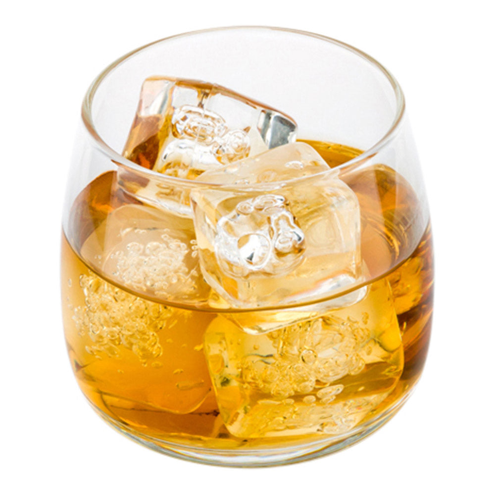 Bev Tek 6 oz Round Medium Scotch Glass - Lowball - 2 1/2" x 2 1/2" x 3" - 10 count box