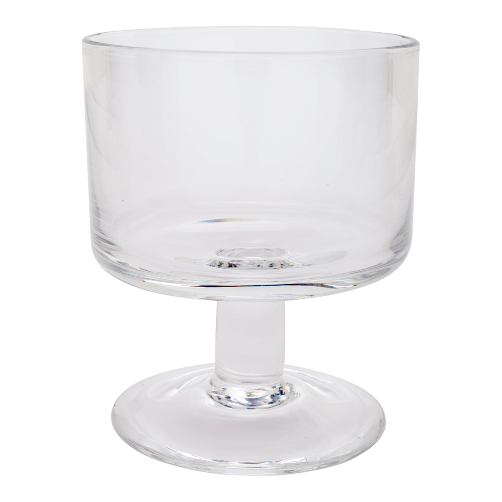 Vetri 6 oz Round Glass Parfait Compote Bowl - 3" x 3" x 3 1/2" - 10 count box