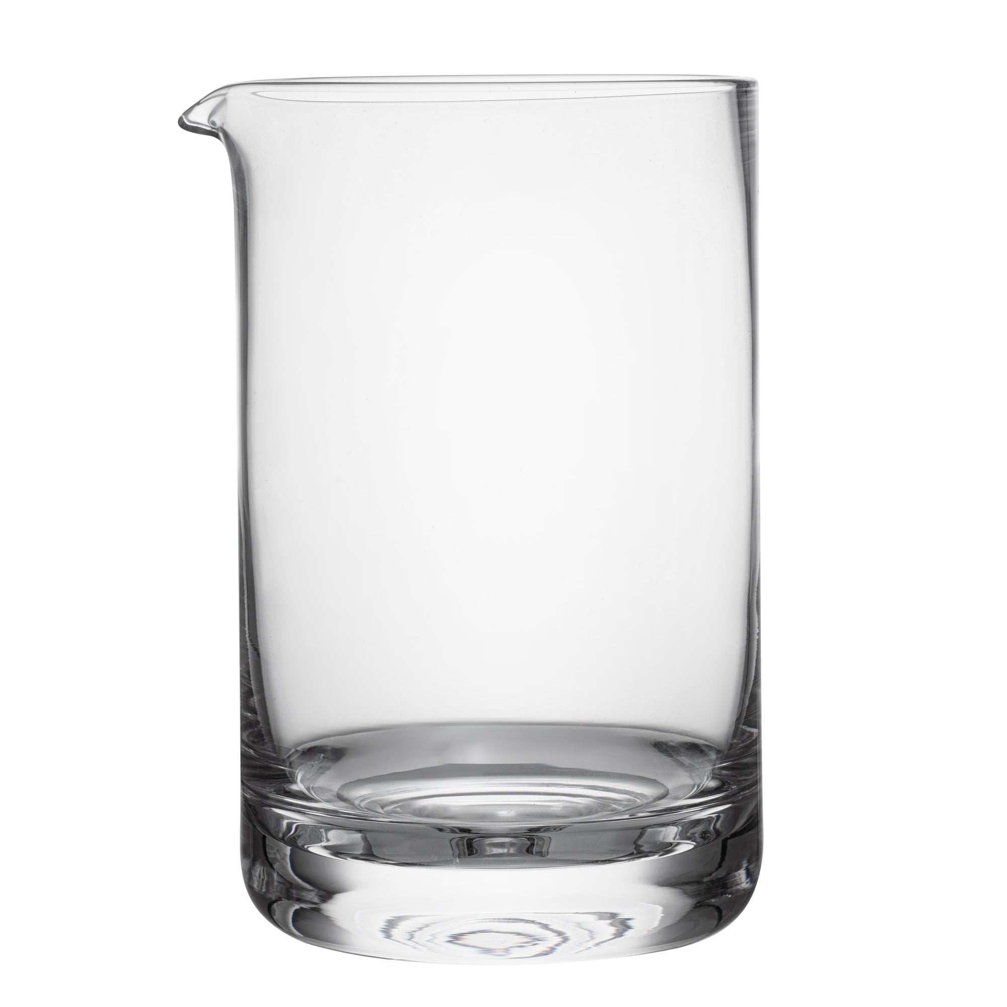 Bar Lux 30 oz Cocktail Mixing Glass - Hand-Blown, Crystal - 4 1/2" x 4" x 6 1/2" - 1 count box