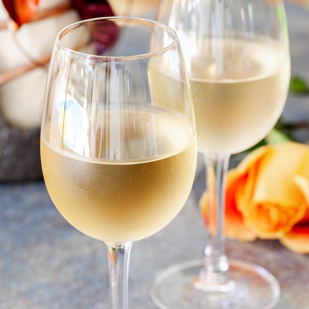 Voglia Nude 11 oz White Wine Glass - Crystal, All-Purpose - 3" x 3" x 7 3/4" - 6 count box