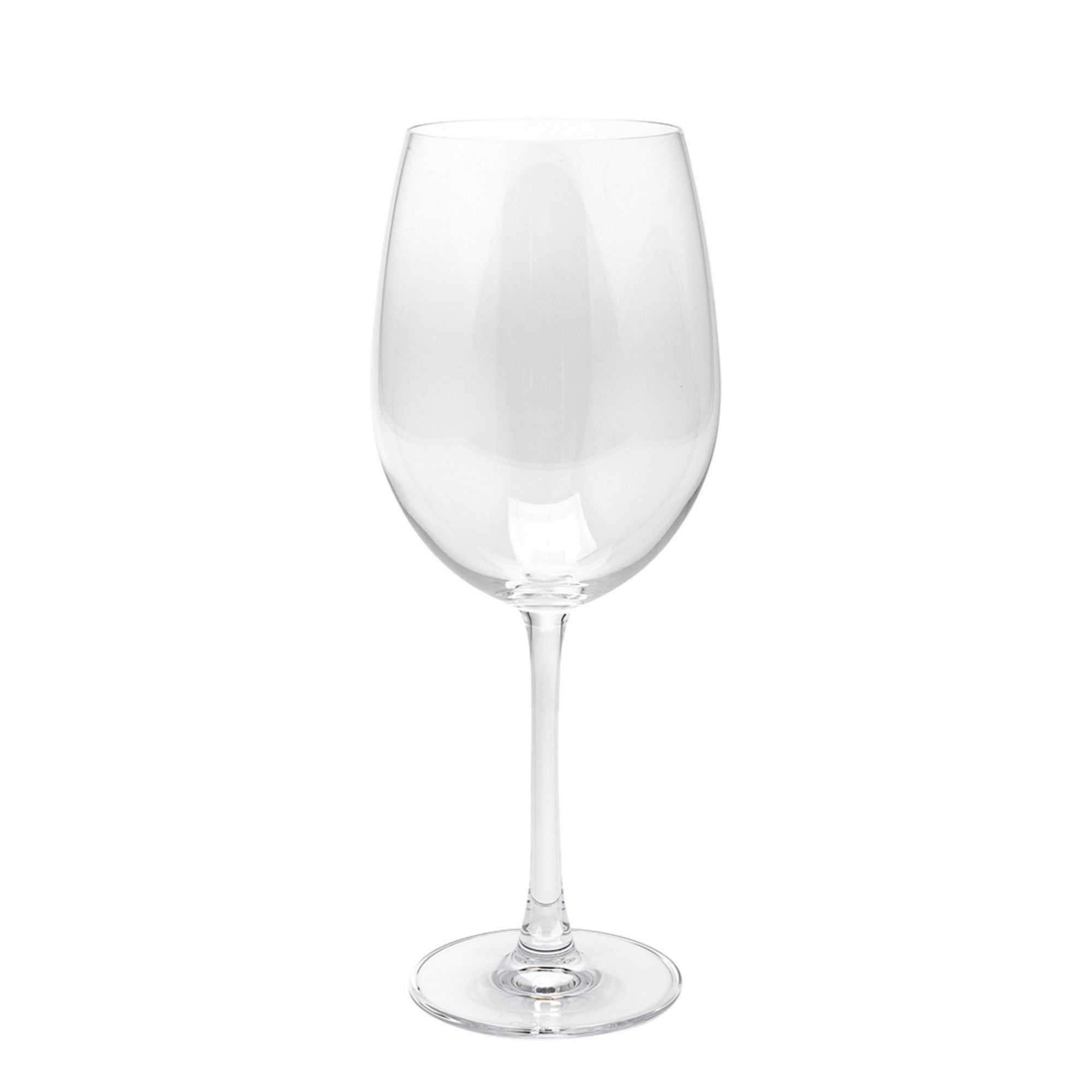 Voglia Nude 25 oz Bordeaux Wine Glass - Crystal, All-Purpose - 4" x 4" x 10 1/4" - 6 count box