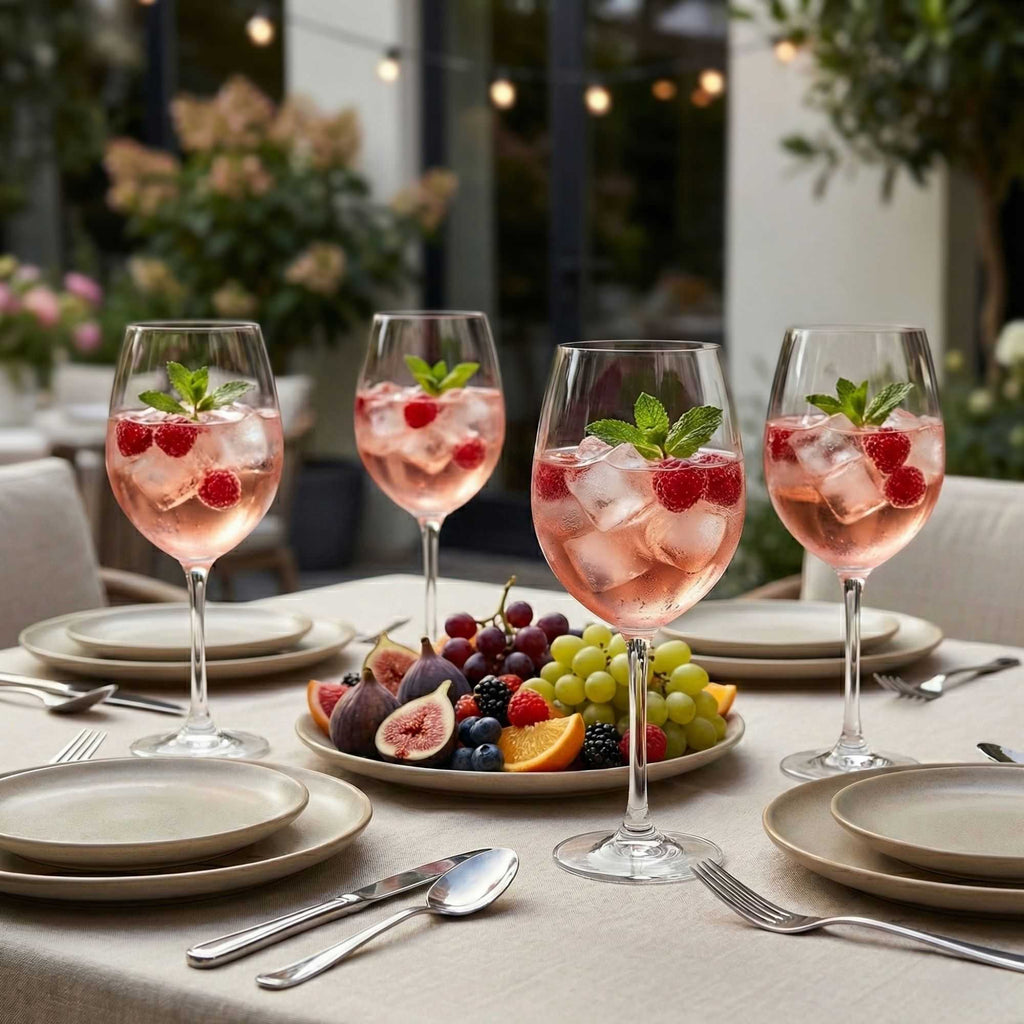 Voglia Nude 25 oz Bordeaux Wine Glass - Crystal, All-Purpose - 4" x 4" x 10 1/4" - 6 count box