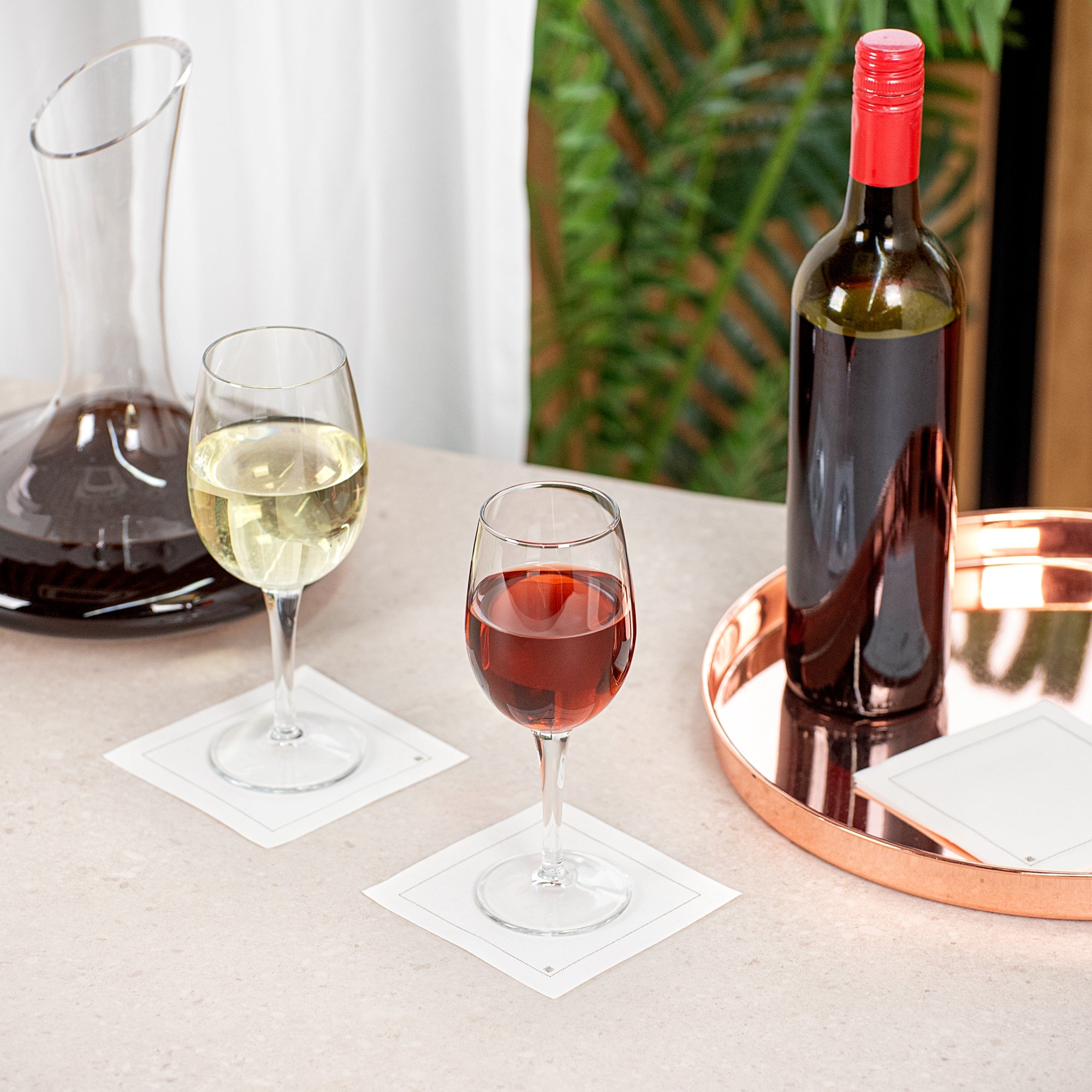 Cascata 8 oz Dessert / Port Wine Glass - 2 3/4" x 2 3/4" x 7 1/4" - 6 count box
