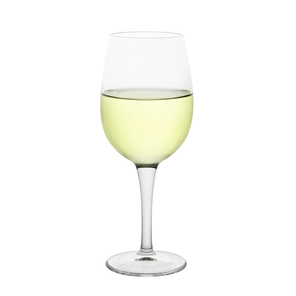 Cascata 11 oz White Wine Glass - All-Purpose - 3" x 3" x 7 3/4" - 12 count box
