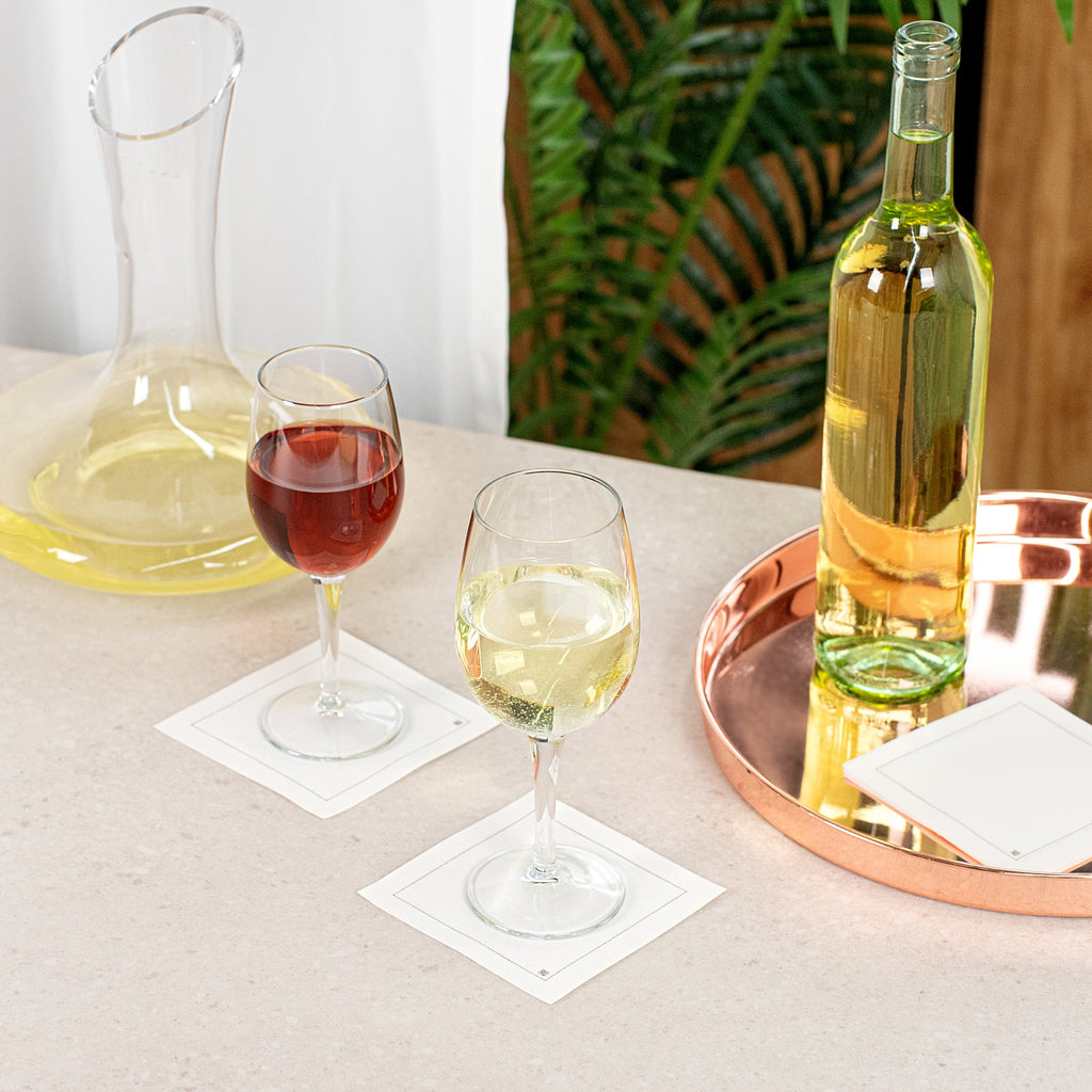 Cascata 11 oz White Wine Glass - All-Purpose - 3" x 3" x 7 3/4" - 12 count box