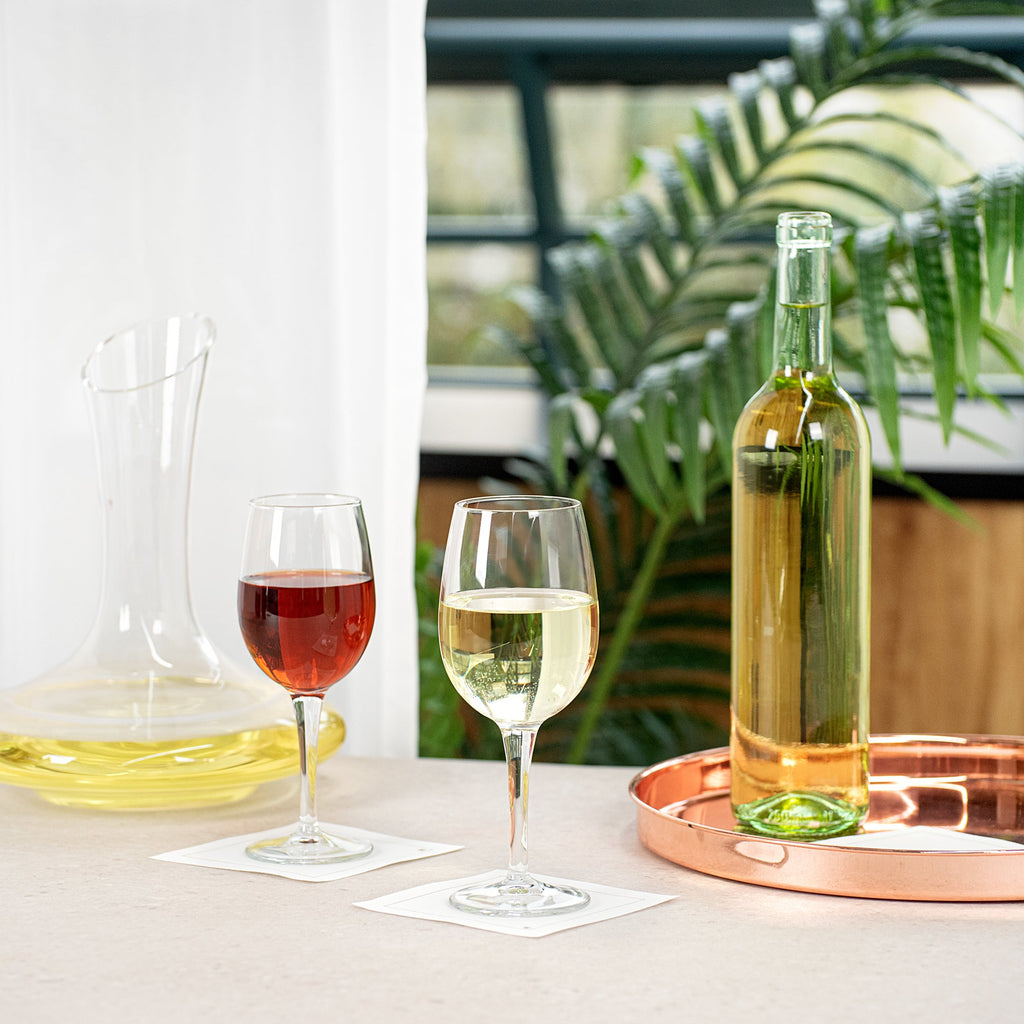 Cascata 11 oz White Wine Glass - All-Purpose - 3" x 3" x 7 3/4" - 6 count box