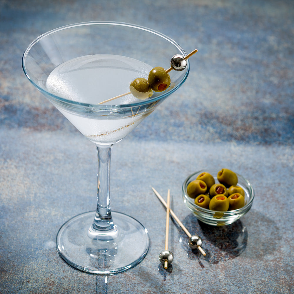 Cascata 8 oz Cocktail Martini Glass - 4 1/2" x 4 1/2" x 6 3/4" - 6 count box