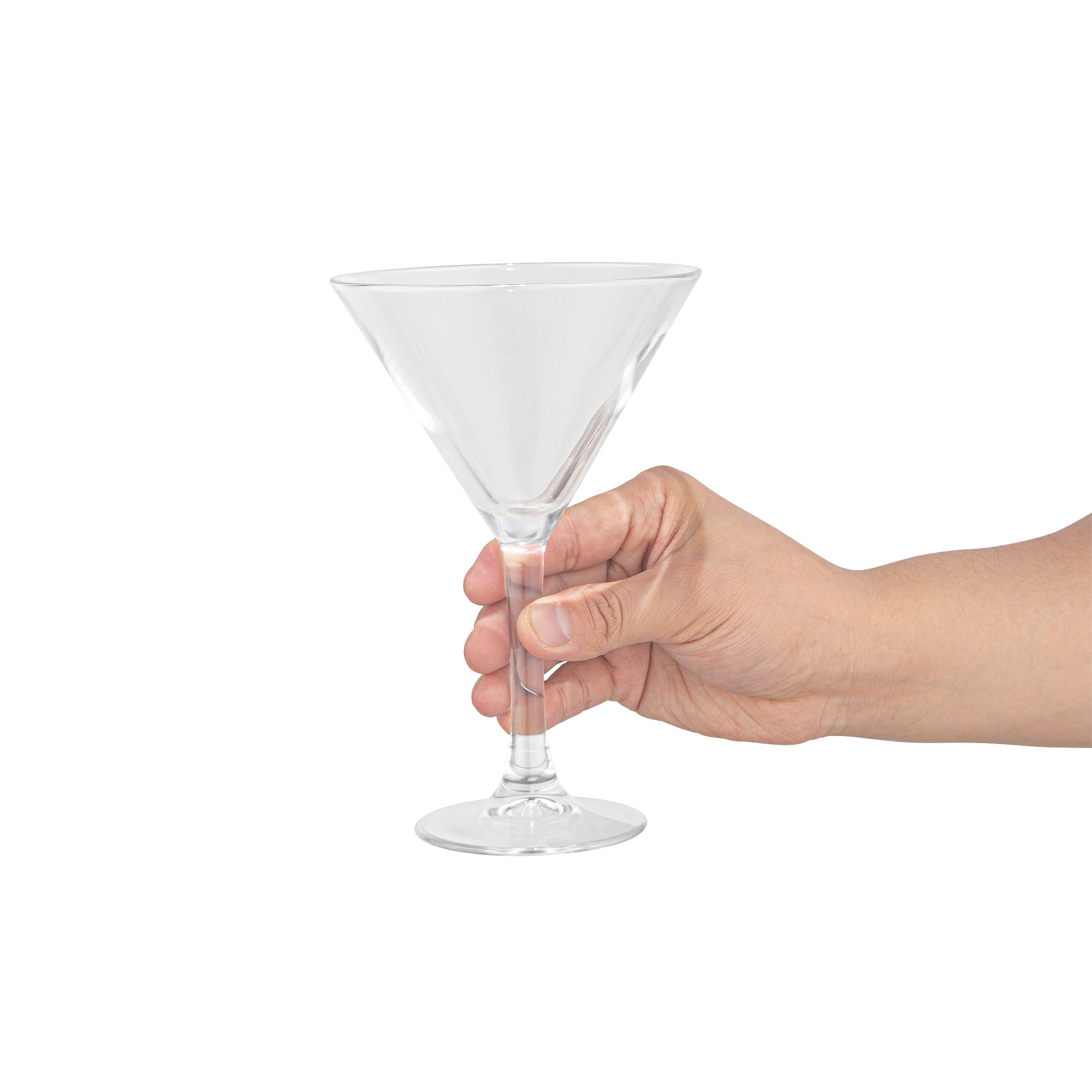Cascata 9 oz Cocktail Martini Glass - 4 1/2" x 4 1/2" x 7" - 12 count box