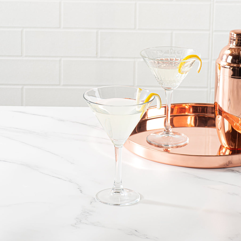 Cascata 9 oz Cocktail Martini Glass - 4 1/2" x 4 1/2" x 7" - 6 count box