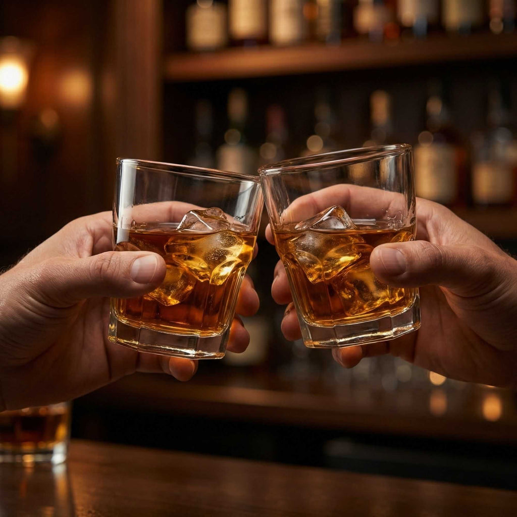 Otto 5 oz Whiskey Glass - 2 3/4" x 2 3/4" x 3" - 12 count box