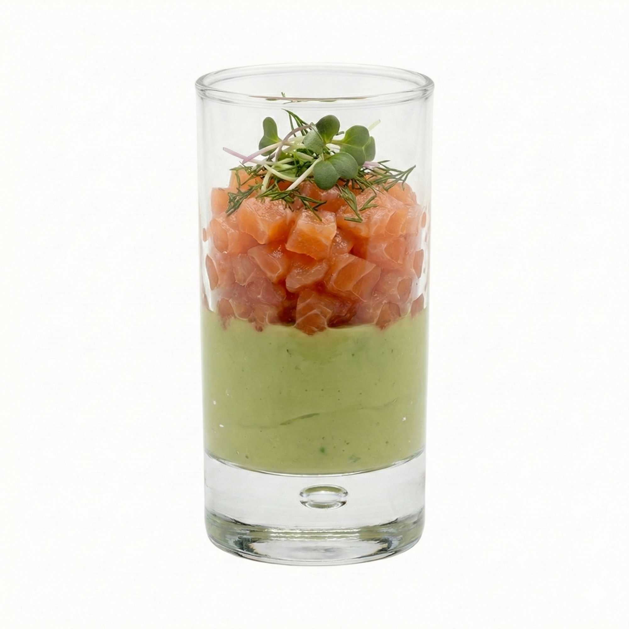 Forma professional 3 oz Glass Dolce Dessert Shooter - 1 3/4" x 1 3/4" x 3 3/4" - 60 count box