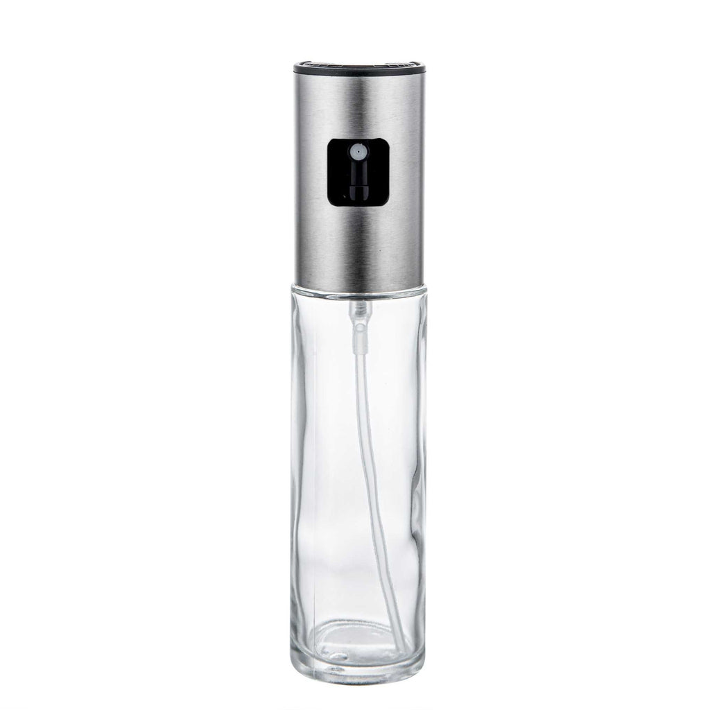 Chef 101 3 oz Glass Oil Sprayer - 1 3/4" x 1 3/4" x 7 1/4" - 1 count box