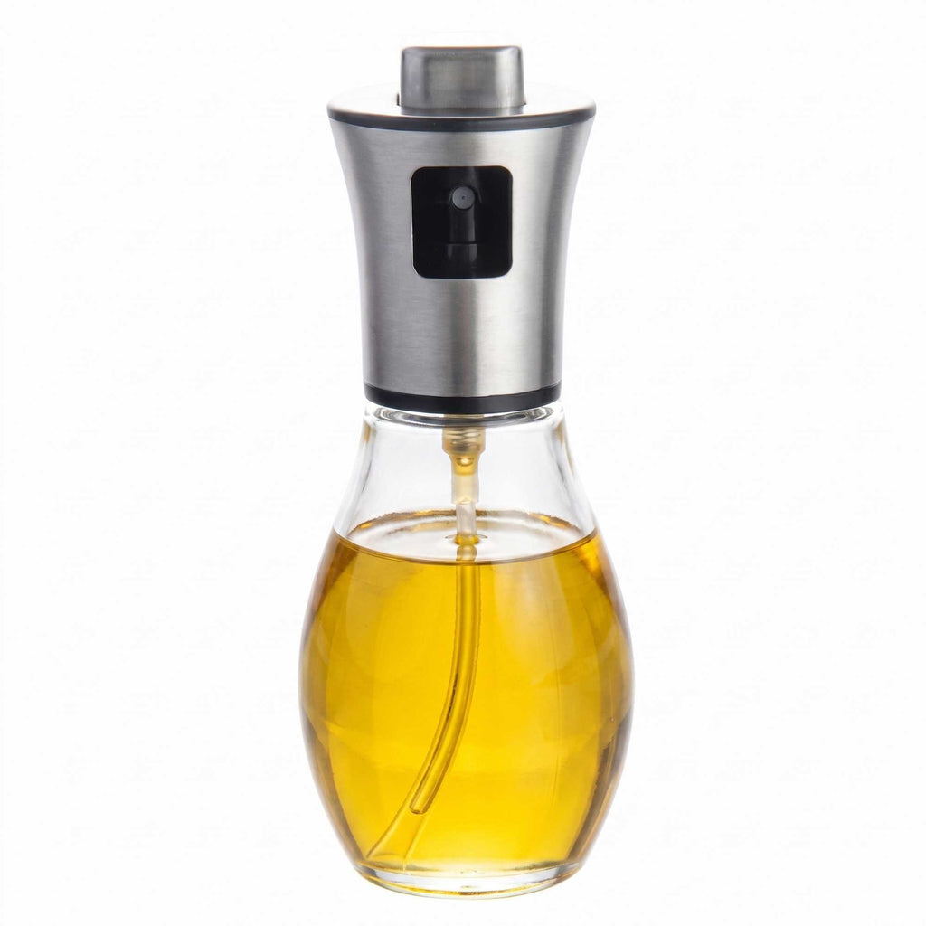 Chef 101 7 oz Glass Oil Sprayer - 2 3/4" x 2 3/4" x 6 3/4" - 1 count box