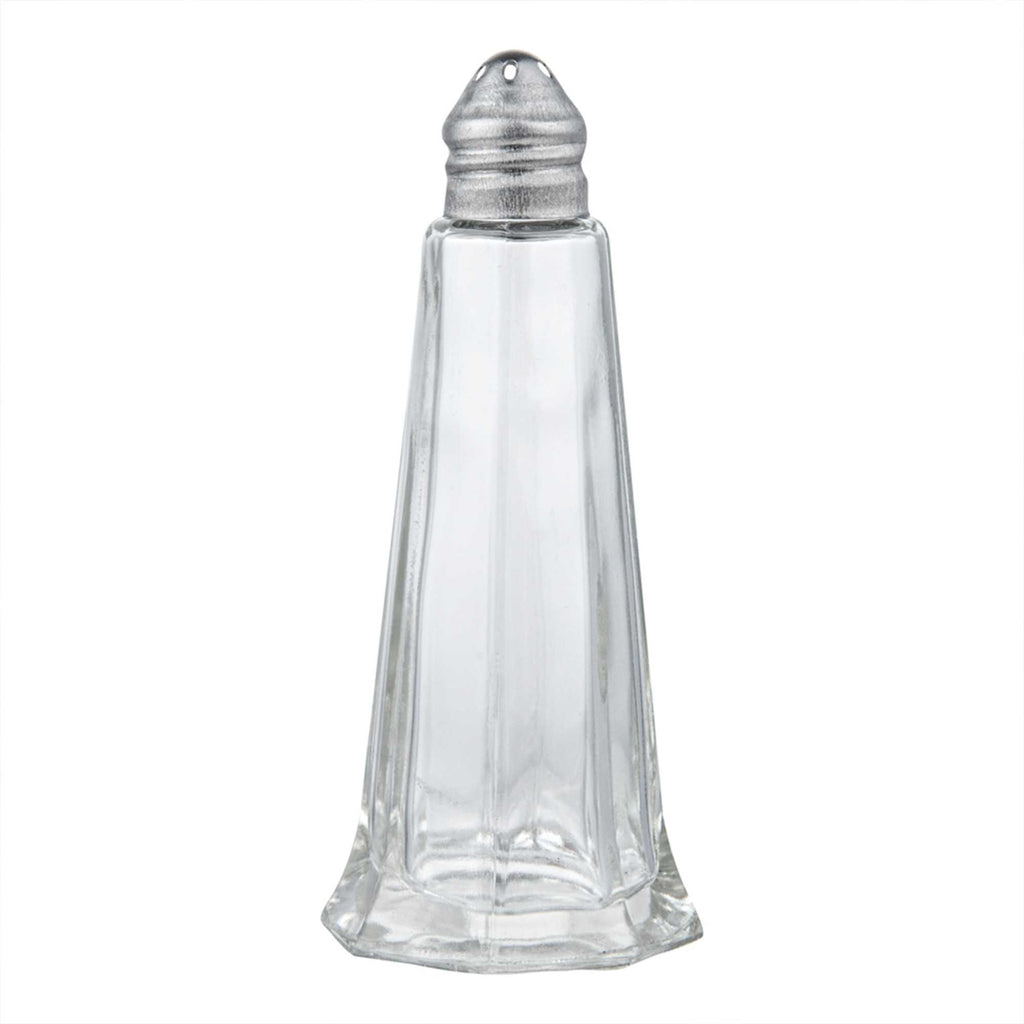 Chef 101 1 oz Glass Salt and Pepper Shaker Set - Tower Style - 1 count box