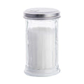 Chef 101 11 oz Glass Sauce / Sugar Pourer - with Flip Lid - 3" x 3" x 7" - 1 count box