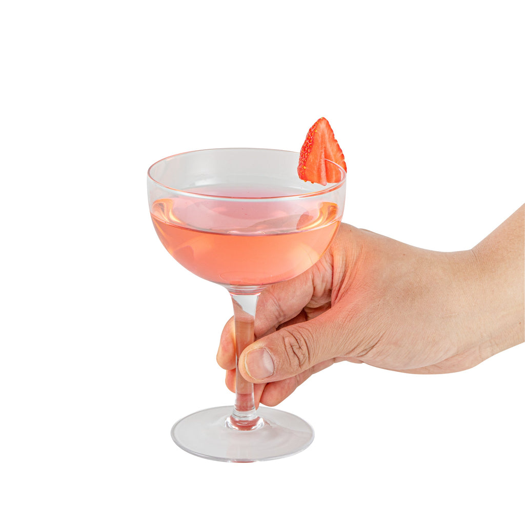 Vetri 8 oz Coupe Cocktail Glass - 3 3/4" x 3 3/4" x 5 1/4" - 6 count box
