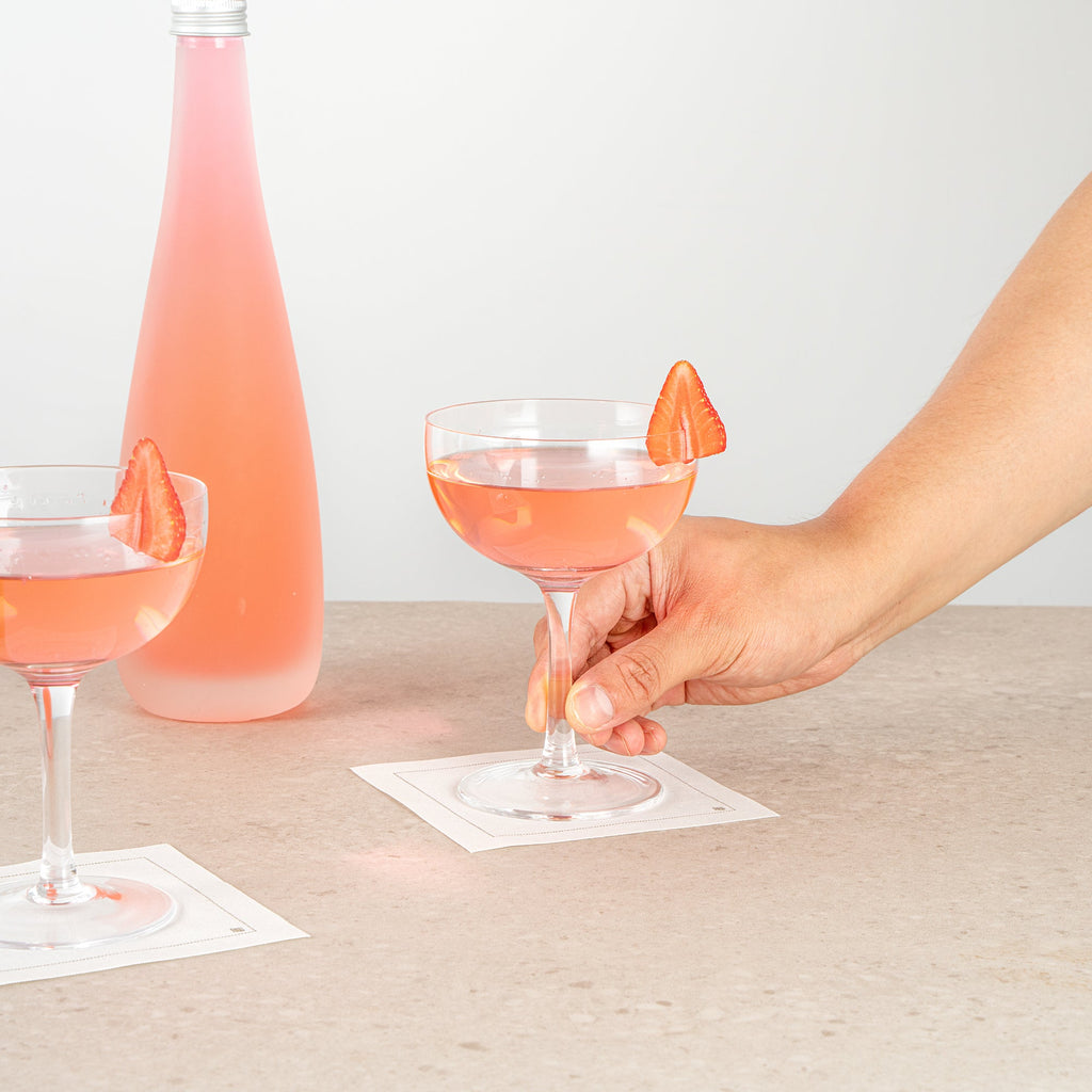 Vetri 8 oz Coupe Cocktail Glass - 3 3/4" x 3 3/4" x 5 1/4" - 24 count box